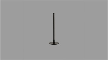 چراغ استند رومیزی کد KT2 بدنه مشکی نور آفتابی برند ستاره شمال کد KT2