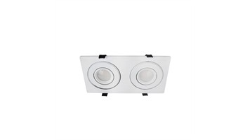 فریم هالوژن دو لامپ مستطیل برند شعاع کد SH-6302
