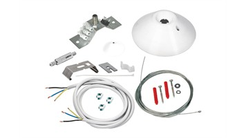 کیت آویز اتصالات الکتریکی 3x2.5 چراغ لومیلاین سفید برند مازی نور کد 440CKSU3-W