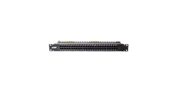 پچ پنل تلفن برند AMP مدل 50 پورت RJ11 کد AMP-PACHPANEL-50PORT-RJ11