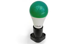 لامپ ال ای دی 10 وات مدل کلاسیک رنگی برند دلتا پایه E27 رنگ سبز کد DELTA-LAMP-LED-10W-E27-CLASSIC-RANGI-SABZ