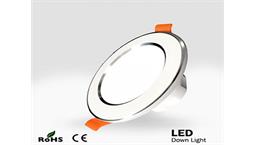 پنل هالوژن SMD دور نقره ای 8 وات مودی