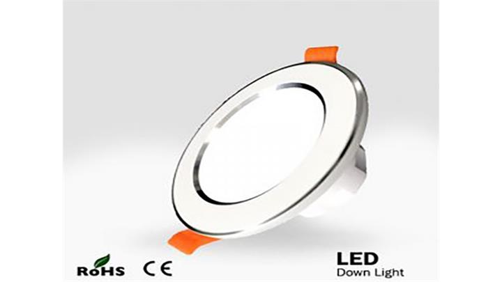 پنل هالوژن SMD دور نقره ای 8 وات مودی