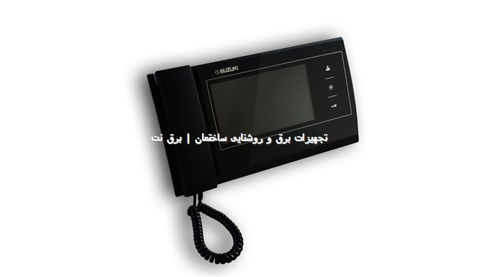آیفون تصویری مشکی لمسی 7 اینچ سوزوکی