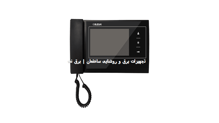 آیفون تصویری مشکی لمسی 7 اینچ سوزوکی