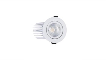 چراغ توکار گرد فکی برند ستاره شمال کد X273/WH 
