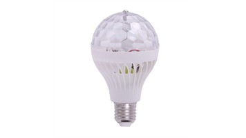 لامپ LED رقص نور (پارتی) 3 وات برند نما نور کد BULB-NAMANOOR-3W-RAGHS NOOR