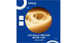 ریسه 2835 تک ردیفه 9 وات برند opple