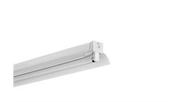 چراغ فلورسنتی فورته با رفلکتور سفید 1x18 وات (برای لامپ فلورسنت T8) برند مازی نور کد M122118R