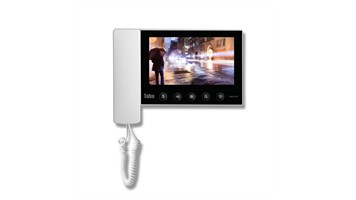 گوشی درب بازکن تصویری رنگی برند تابا مشکی کد 5-70c7