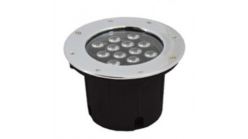 چراغ دفنی ال ای دی 18 وات دایره Q=260mm مدل فلورین 1 برند گلنور کد GOLNOOR-I-FELOORIN1-18W-CIRCLE