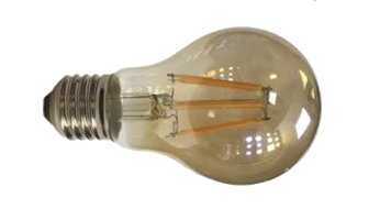 لامپ های لوستری فیلامانی E27 و E14 مدل شیشه ساده و دودی 6 وات