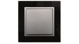 کلید برند ایفاپل مدل لوگوس 90 کد ES- BLACK CRISTAL-GRAY رنگ کریستالِ مشکی - خاکستری