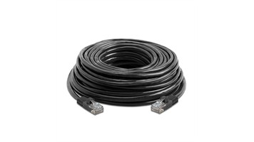 پچ کورد شبکه بلدن Cat6 UTP روکش PVC، مشکی 15 متری مدل 4151