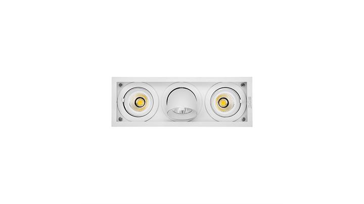 چراغ سقفى توکار 105 وات مدل گریل برند EDC 