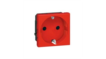 پریز برق ترانکینگ برند لگراند پیچ دار قرمز کد LEGRAND-TRANCING-PRIZ-PICHDAR-RED