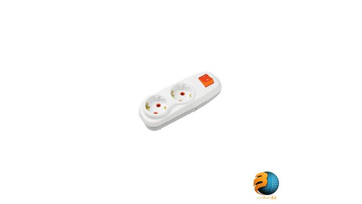 سیم رابط ارت دار با کلید نیلسون دوخانه بدون کابل