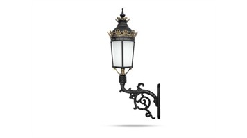 چراغ دیواری شاخه پیچک سربالا برند شب تاب مدل امپراطور کد SH-110869281