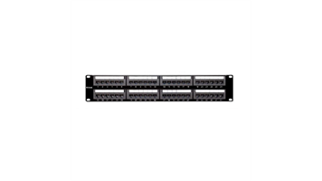 پچ پنل برند دی لینک مدل 24 پورت Cat6a UTP کد DLINK-PACHPANEL-24PORT-CATE6A-UTP