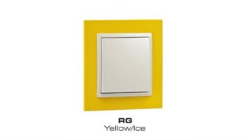 کلید برند ایفاپل مدل لوگوس 90 کد RG-YELLOW-ICE رنگ زرد - یخی