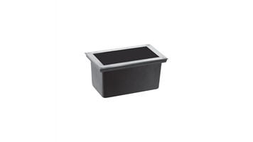 اسکلت چراغ دفنی مستطیل MHD 150W برند شعاع کد SH-6418-150W
