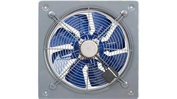 هواکش صنعتی فلزی با پروانه فلزی کد VIA-40C4S