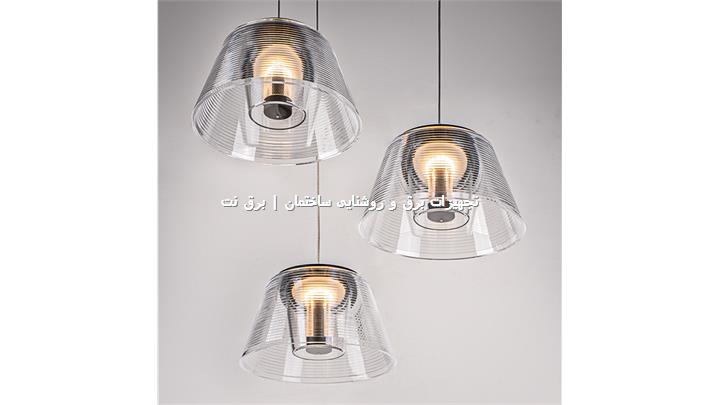 آویز 3 شعله 27 وات برند ستاره شمال کد CH43