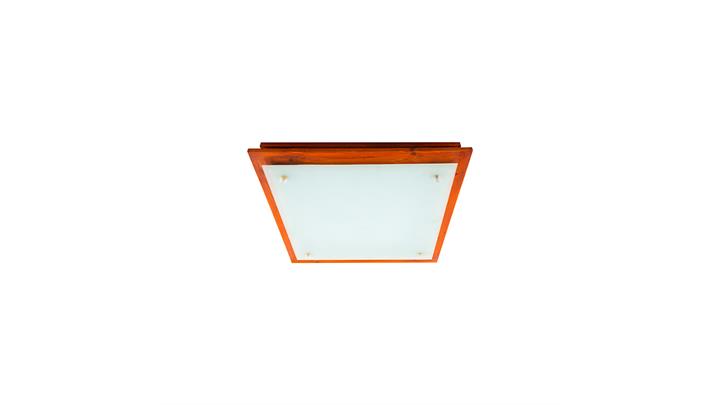 چراغ سقفی روکار طرح چوب رويه 60*60 سانت 48 وات EDC