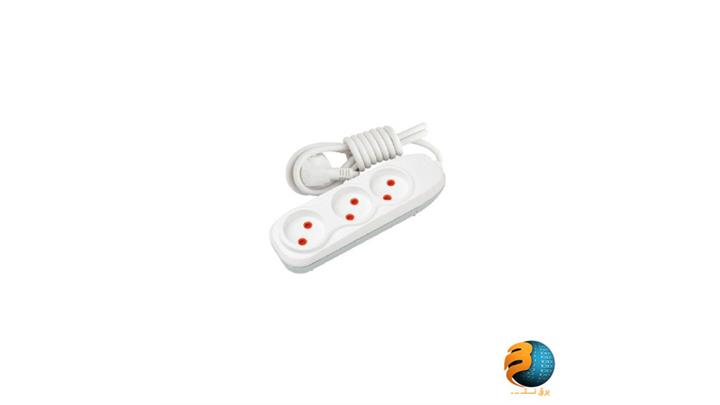 سیم رابط سه خانه ساده با محافظ کودک با کابل دو متری برند نیلسون