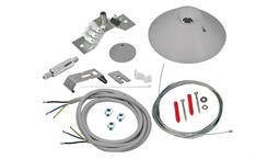 کیت آویز اتصالات الکتریکی 3x2.5 چراغ سیلیوم طوسی برند مازی نور کد 440CKSU3-S
