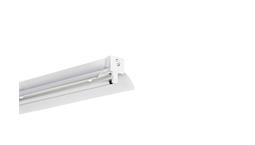 چراغ فلورسنتی فورته با رفلکتور سفید 1x14 وات (برای لامپ فلورسنت T5) برند مازی نور کد M122114R