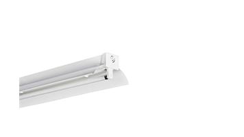 چراغ فلورسنتی فورته با رفلکتور سفید 1x35 وات (برای لامپ فلورسنت T5) برند مازی نور کد M122135R