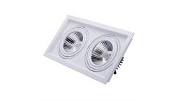 چراغ توكارCOB مستطيل 30*2 وات برند ZFR کد ZFR-1824-30W