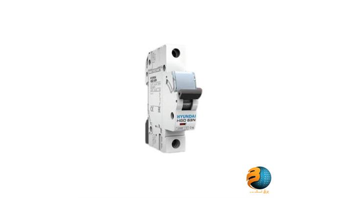 مینیاتوری تک فاز 10 آمپر هیوندای B