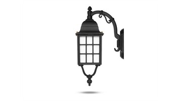 چراغ دیواری شاخه کلاسیک سرازیر برند شب تاب مدل مشبک کد SH-110419012