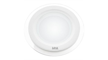 پنل ال ای دی 6 وات دلتا مدل دور شیشه پایه Adapter رنگ نور آفتابی کد PANEL-LED-DELTA-6W-ADAPTER-AFTABI