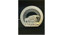 چراغ دیواری طرح دار فلکسی SMD کد 506