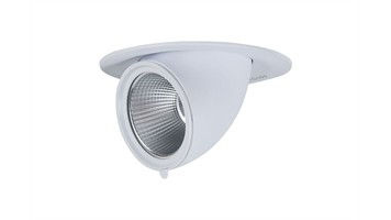 چراغ توکار الینا زاویه پذیر با ماژول ViVo نور استاندارد 36 وات سفید برند مازی نور کد M585MD6LED3V40-W