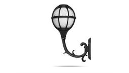 چراغ دیواری شاخه دیپلمات سربالا برند شب تاب مدل مروارید کد SH-110529021