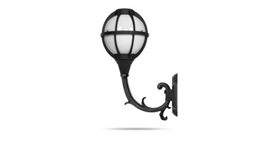 چراغ دیواری شاخه دیپلمات سربالا برند شب تاب مدل مروارید کد SH-110529021