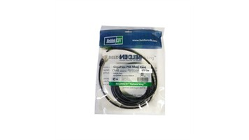 پچ کورد شبکه بلدن Cat6 UTP روکش PVC، مشکی 5 متری مدل 4160