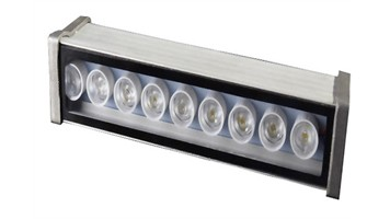 وال واشر 9 وات 50 سانتی متر برند صبا ترانس کد pregetor-wallwasher-sabatrans-50cm-9w
