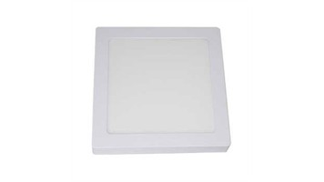 پنل ال ای دی 24 وات دلتا مدل روکار مربع پایه Adapter رنگ نور مهتابی کد PANEL-LED-ROOKARMORABA-DELTA-24W-MAHTABI