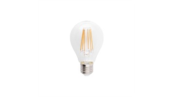 لامپ حبابی 12 وات فیلمانتی شفاف E27 برند شعاع کد SH-A60-C-12W