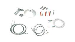کیت آویز چراغ برلیانت دو بکسل سفید (حداکثر طول آویز 2 متر) برند مازی نور کد SKWT-2