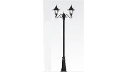 چ��اغ پارکی دو شاخه سناتور سربالا برند شب تاب مدل چتری کد SH-1105482031/SH-119162001