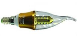 لامپ های شمعی لوستری E14-SMD-CANDLE مدل 5 وات طلایی