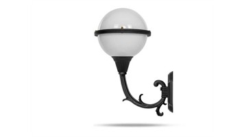 چراغ دیواری شاخه دیپلمات سربالا برند شب تاب مدل توپی کد SH-110539021