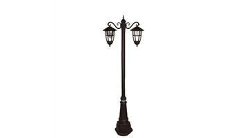 چراغ پارکی دو شاخه سناتور سرازیر برند شب تاب مدل وندا کد SH-110592032/SH-119172001