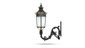 چراغ دیواری شاخه سپیدار سربالا برند شب تاب مدل امپراطور کد SH-110869271